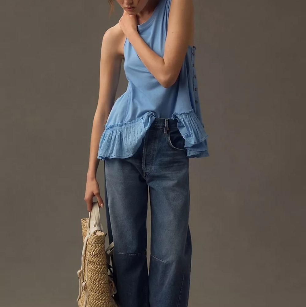 Anthropologie Pilcro Babydoll Muscle Tank - Picture 3 of 5